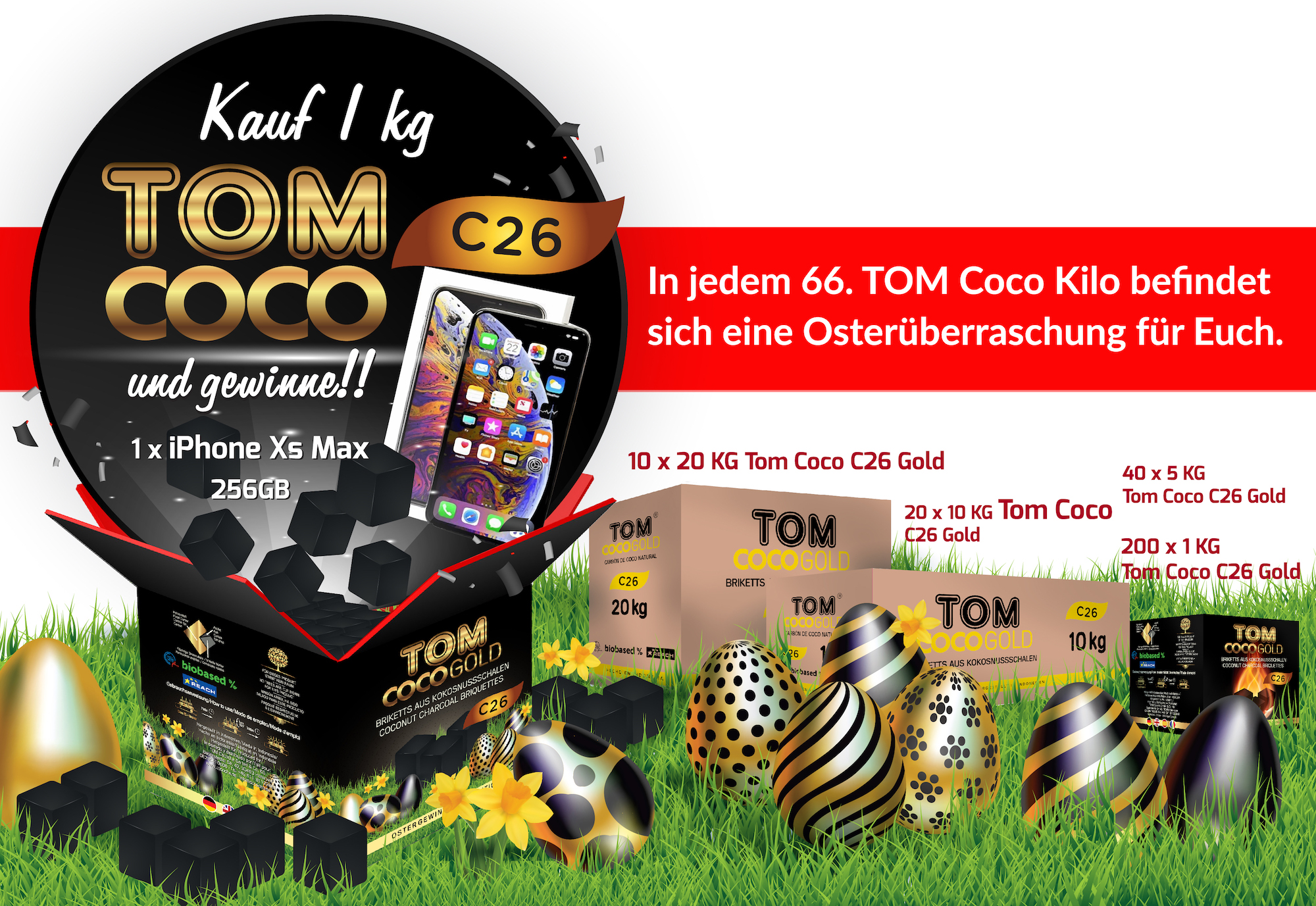 TOM COCO Ostergewinnspiel